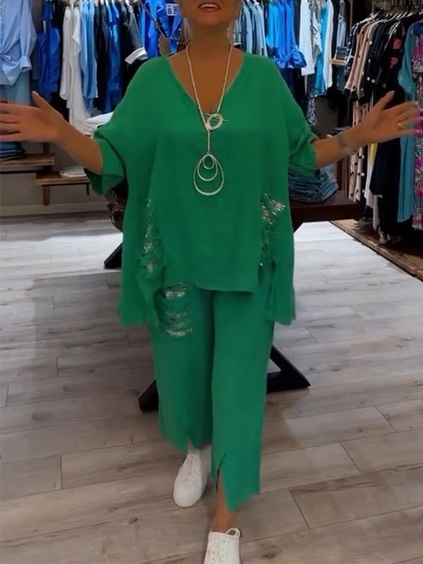 Bianca - Ensemble d'Été à Deux Pièces