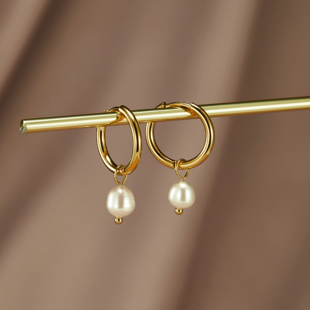 Les Boucles d'Oreilles CrÃ©oles en Perles Classiques