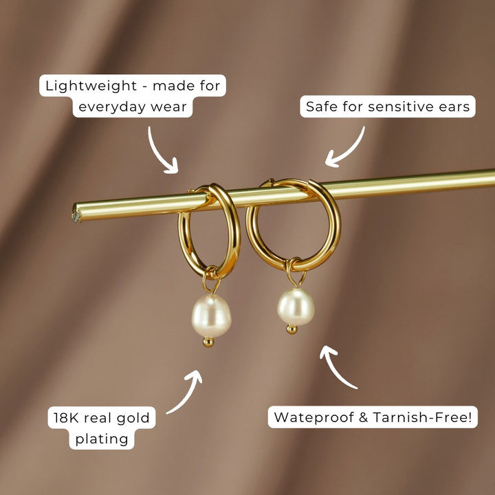Les Boucles d'Oreilles CrÃ©oles en Perles Classiques
