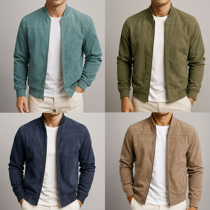 Kaltberg | Veste en faux daim pour hommes