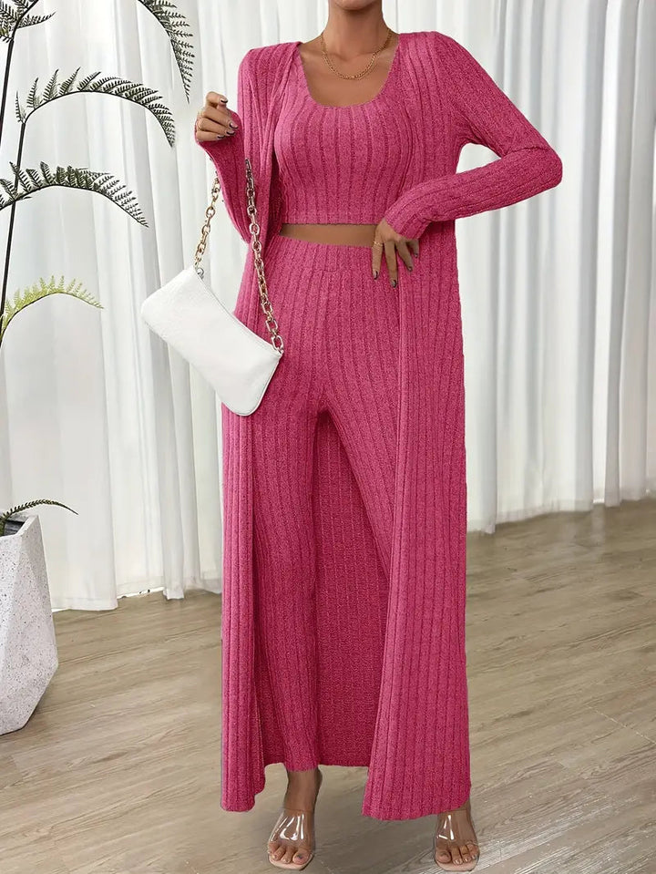 Solène - Chic Ribbed Set
