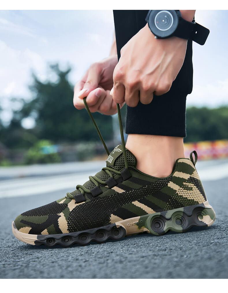 Chaussures Militaires Camouflage Respirantes