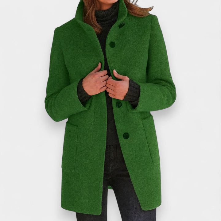 Nela - Manteau élégant avec col haut