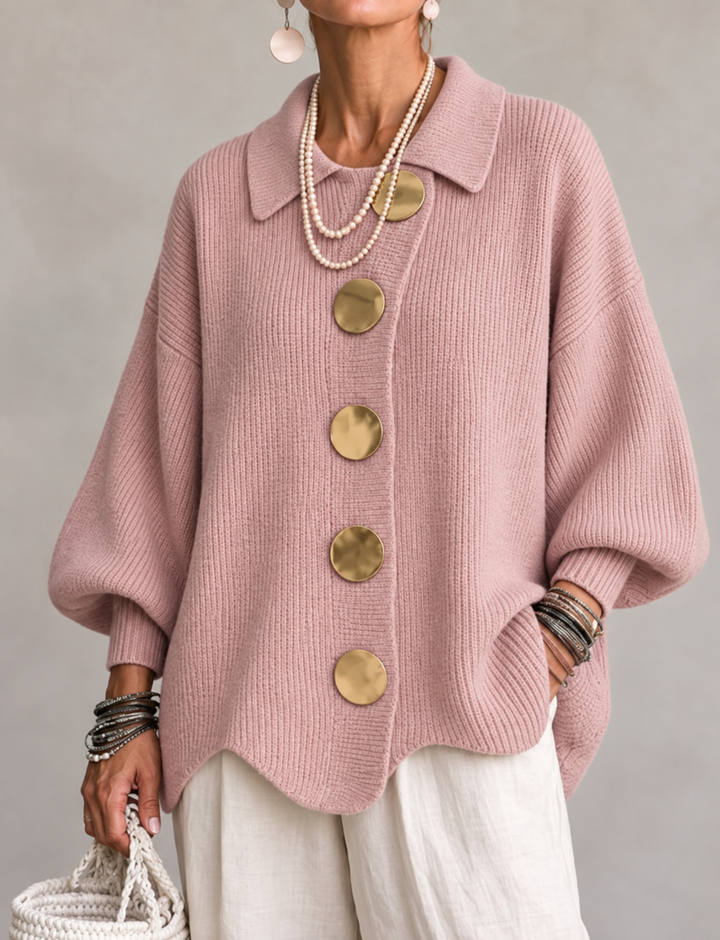 Ardelle™ | Cardigan Oversize avec Col
