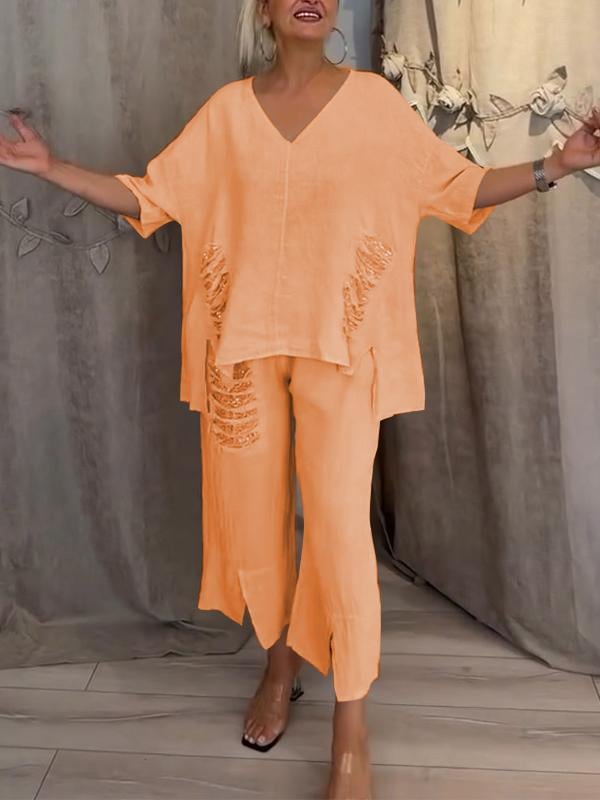 Bianca - Ensemble d'Été à Deux Pièces