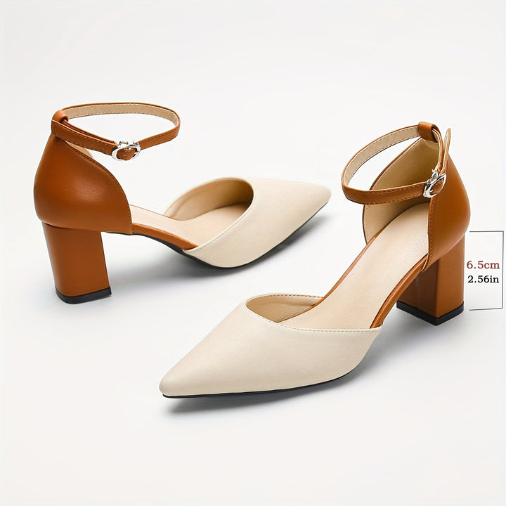 Marielle™ | Talons Sledes Bicolores