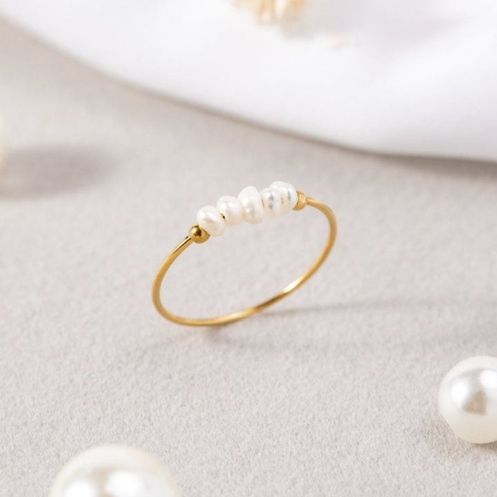 Grace - Bague en perle d'eau douce