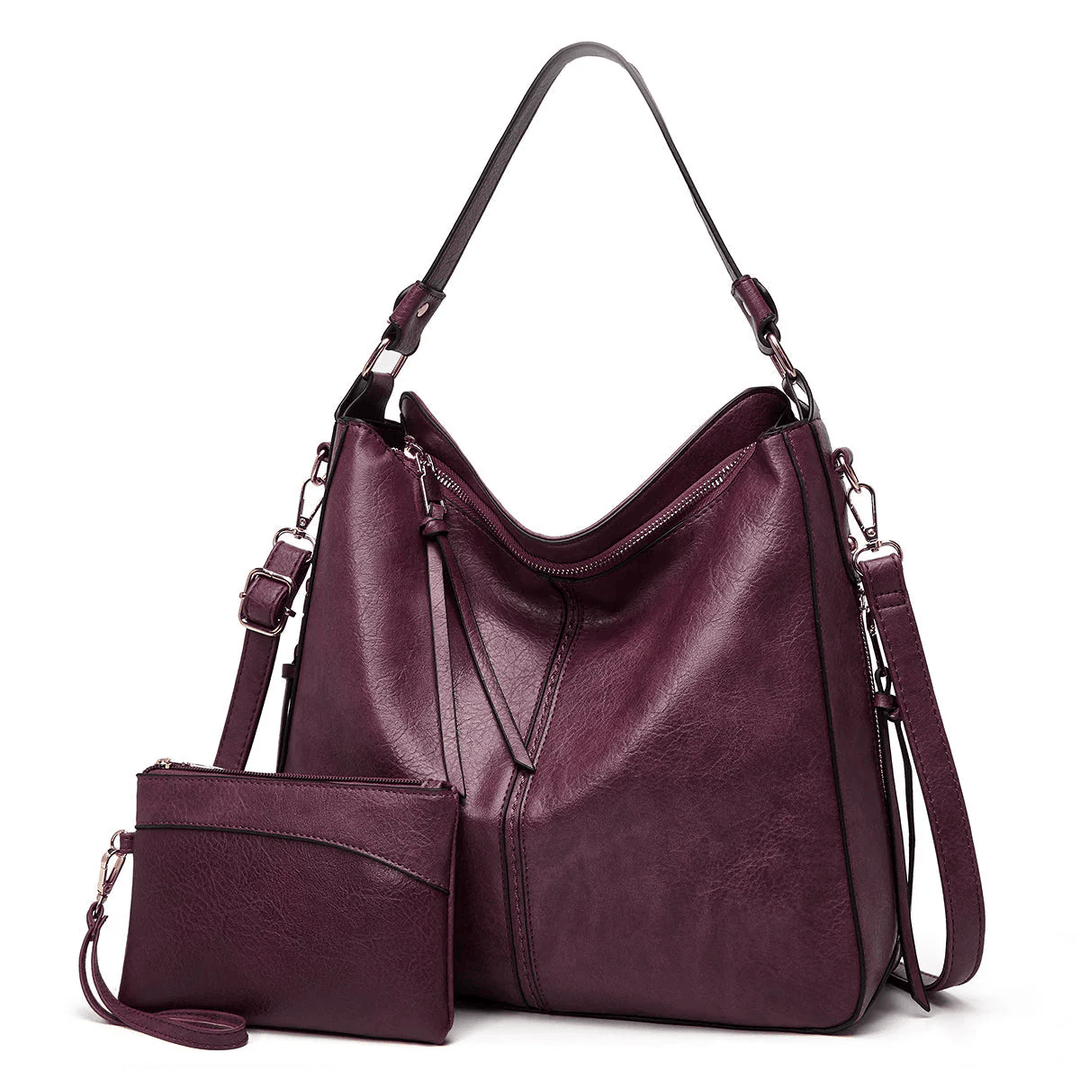 Étoile de Ville – Sac à main en cuir vintage classique