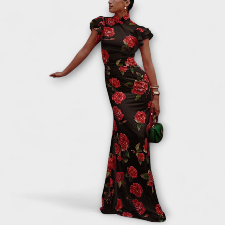 Blanka - Robe maxi à imprimé floral