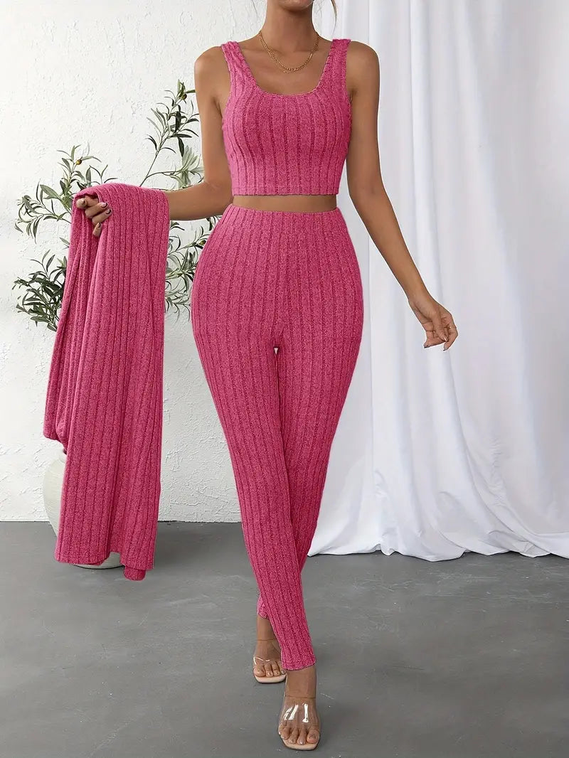 Solène - Chic Ribbed Set