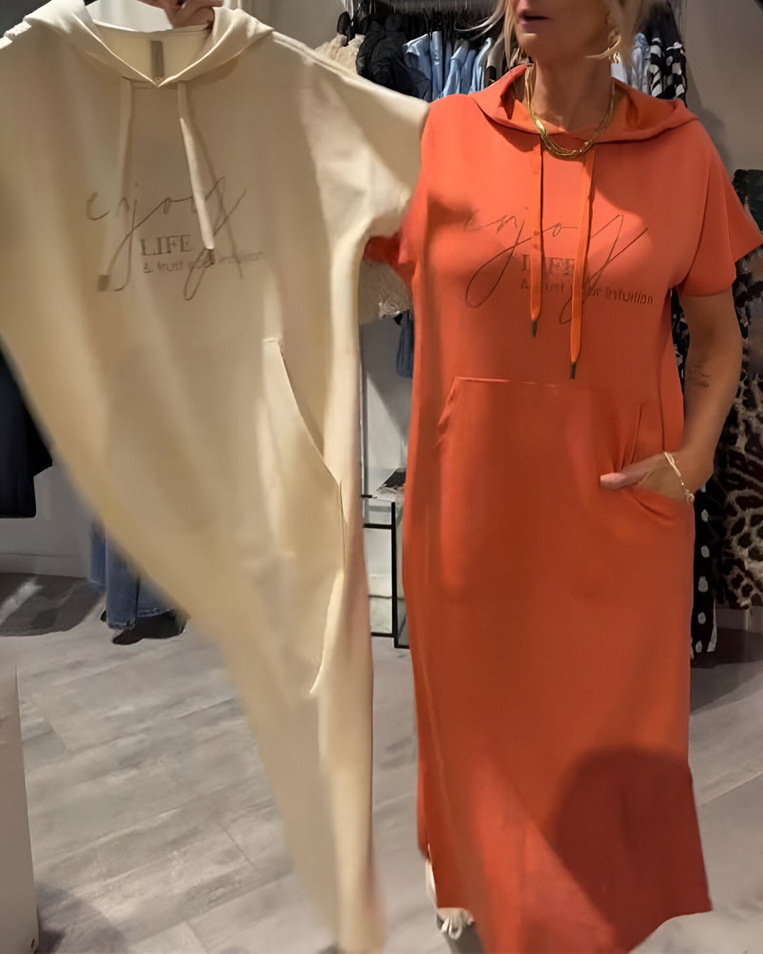 Lorette™ | Confortable Hoodie Robe