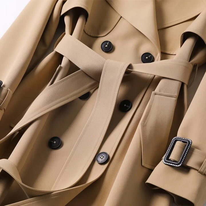 Jualita – Trench-coat classique pour femmes