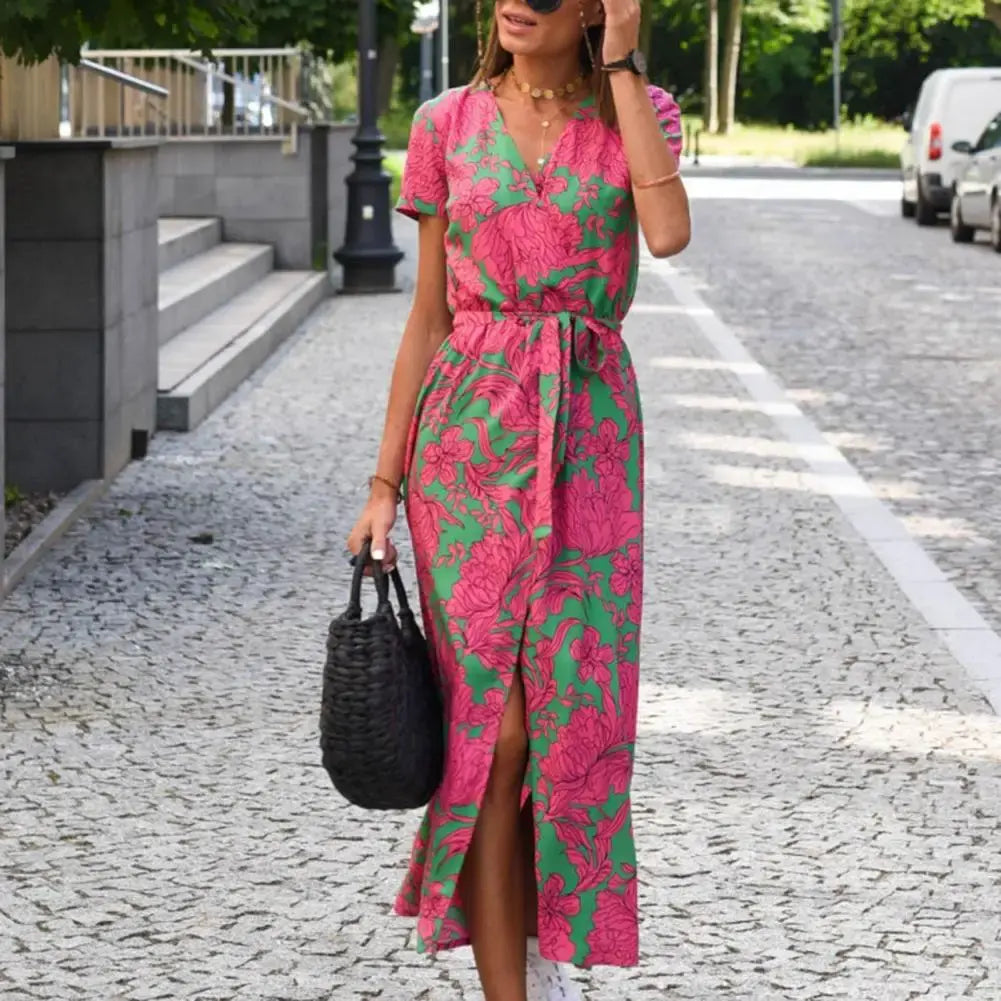 Fez | Robe épicée avec imprimé floral