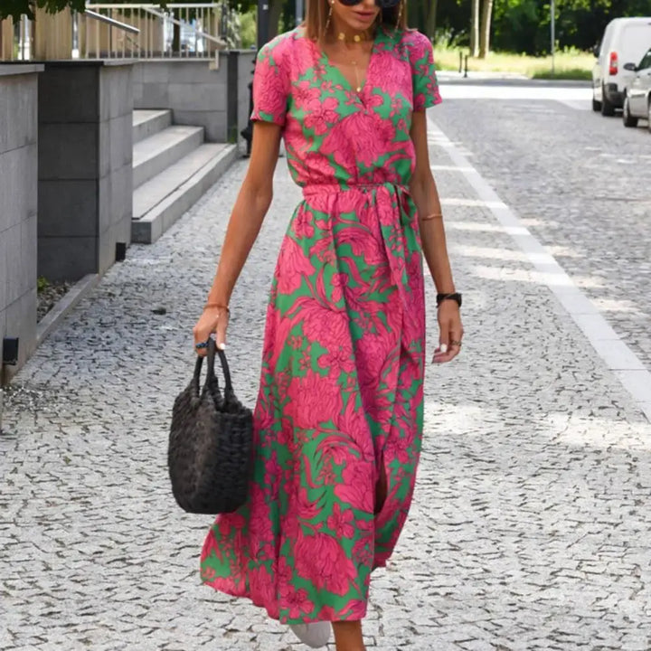 Fez | Robe épicée avec imprimé floral