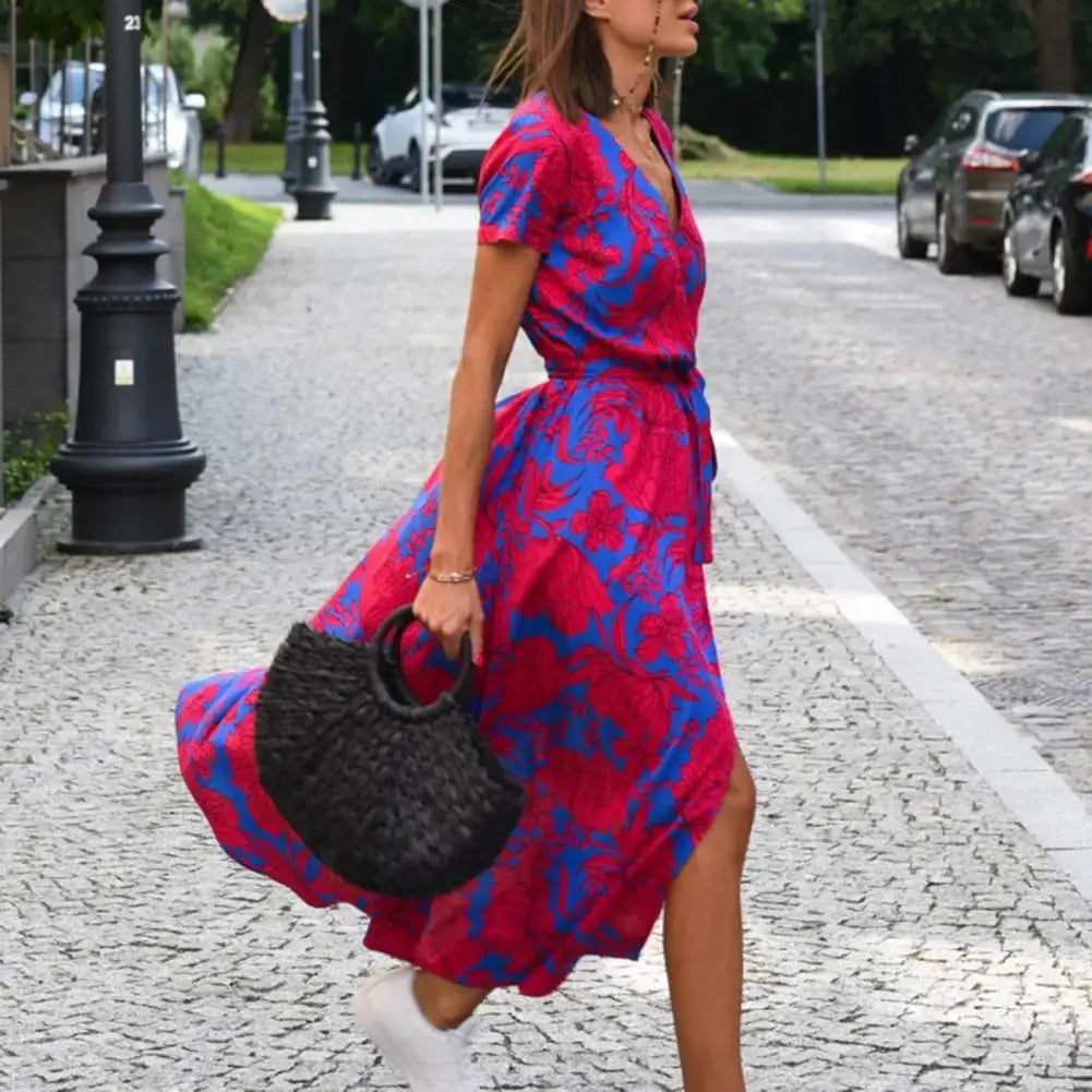 Fez | Robe épicée avec imprimé floral