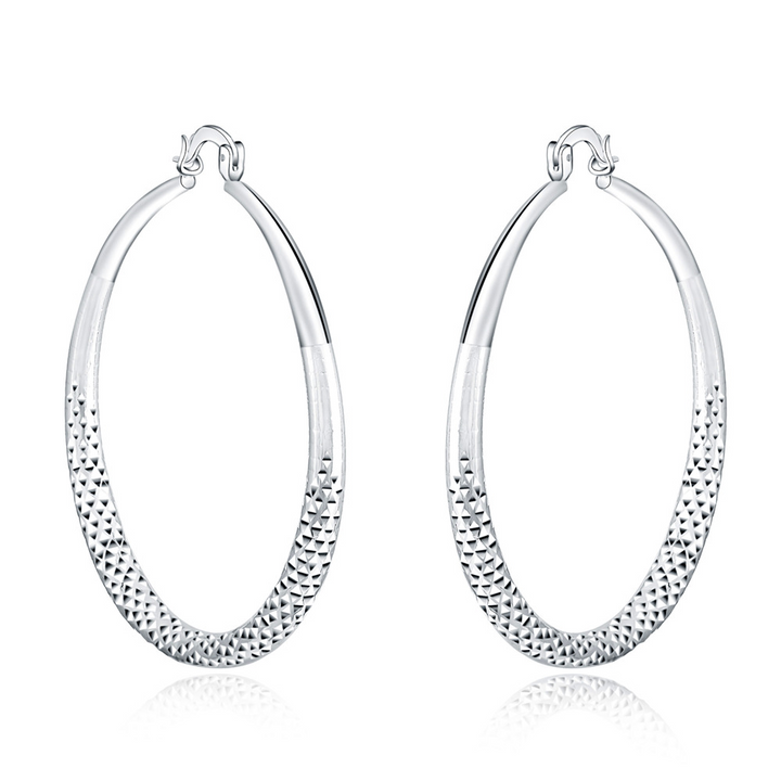Boucles d'oreilles en argent sterling