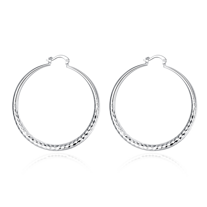 Boucles d'oreilles en argent sterling