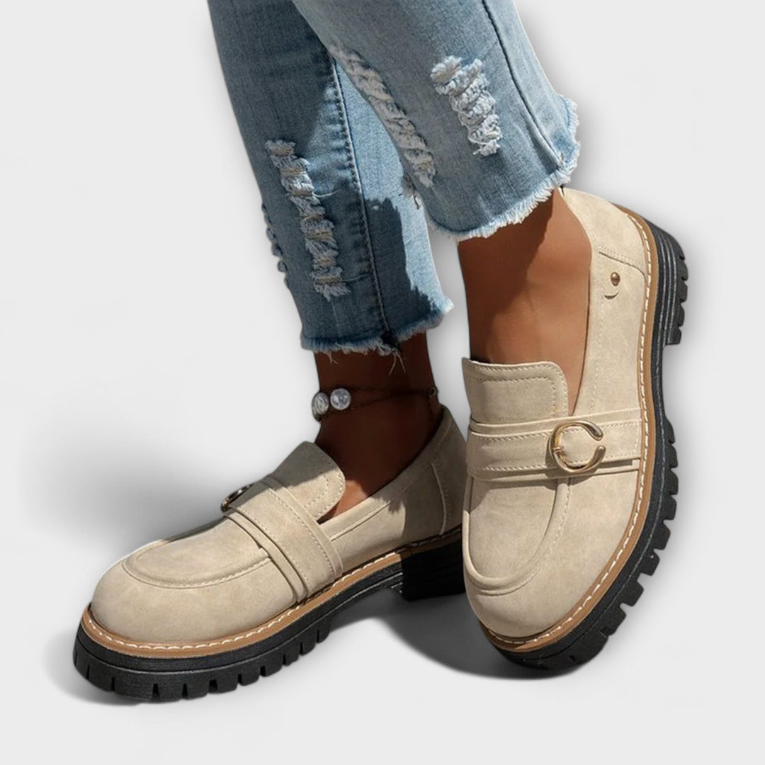 Sylvie™ | Mocassins Casual à Bout Rond