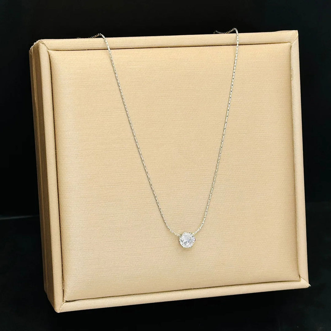 Collier de Moissanite Cléa