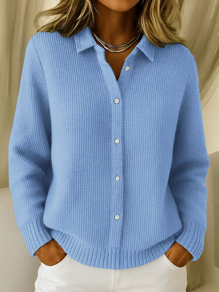 Rachele | Cardigan Texturé avec Boutons