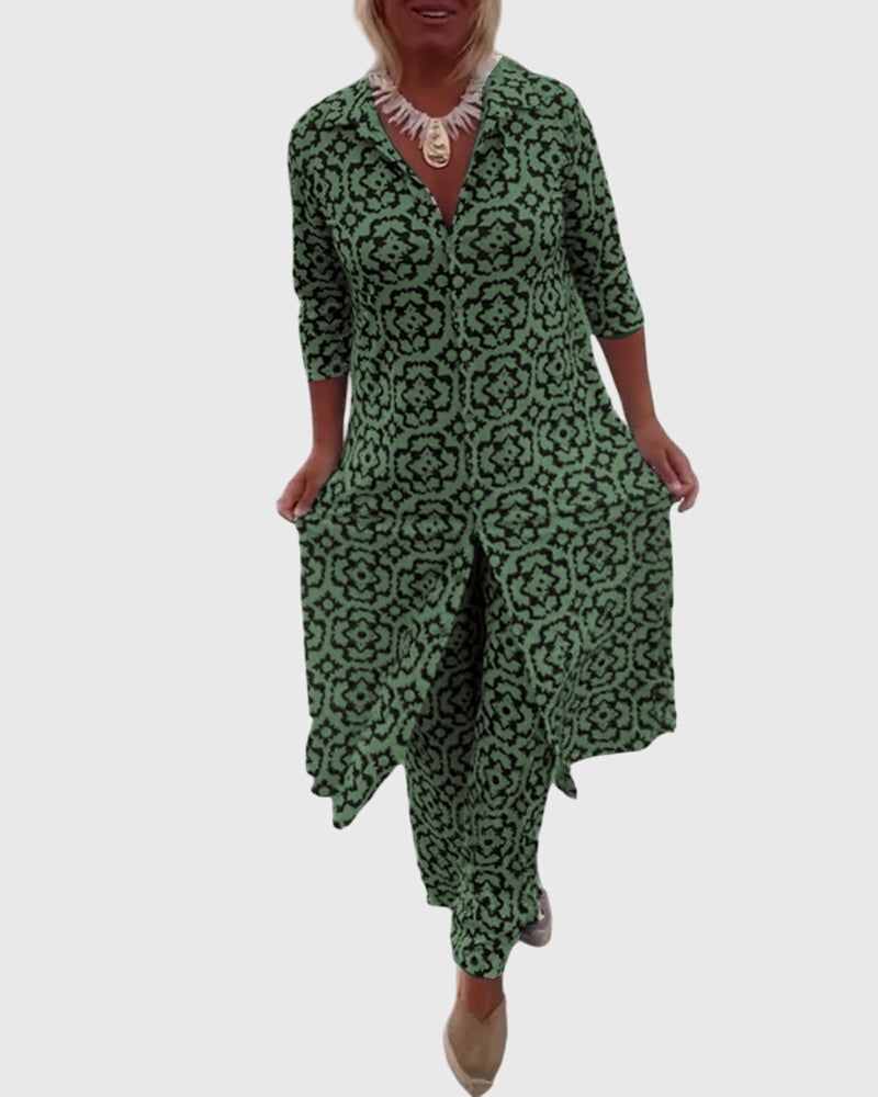 Gabriella™ | Ensemble vintage élégant deux pièces