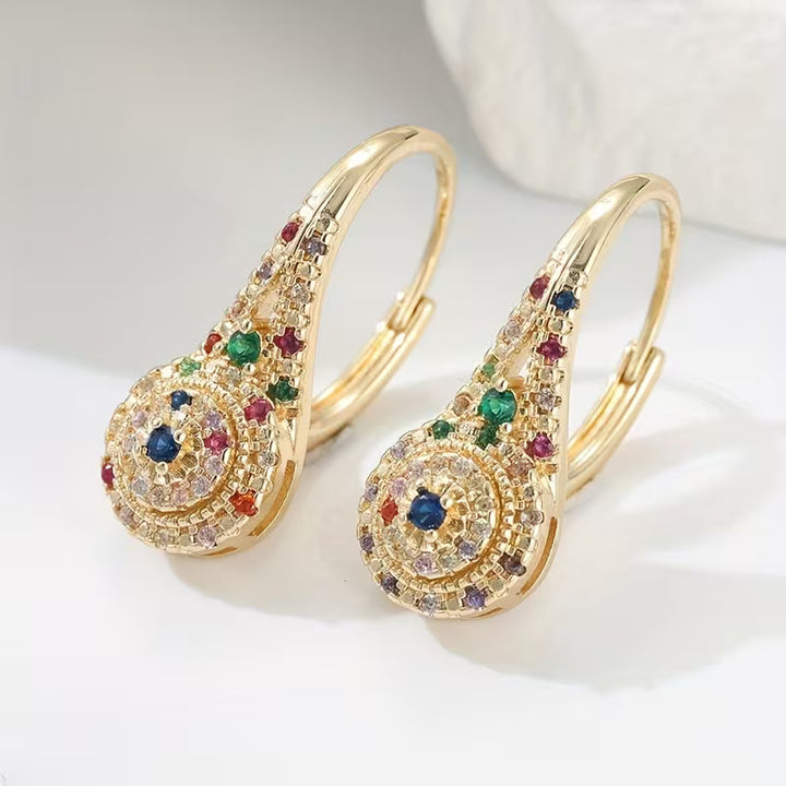 Boucles d'oreilles Élégance Multicolore Éclat