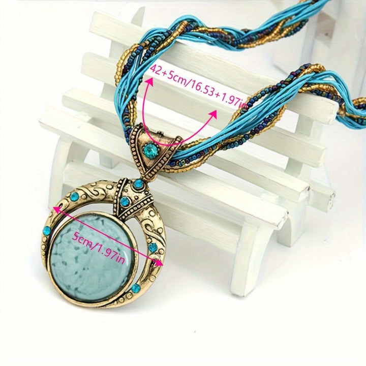 Porte-manteau Boho avec Pendentif