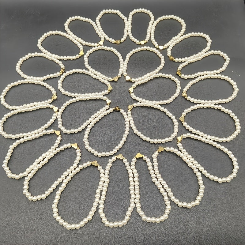 Bracelet Chic avec Initiale en Forme de Cœur (A–Z)