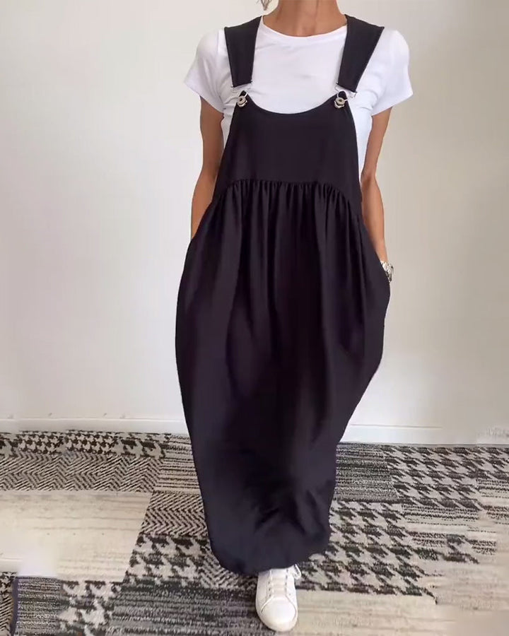 Nicole™ | Combinaison Distinctive à Bretelles