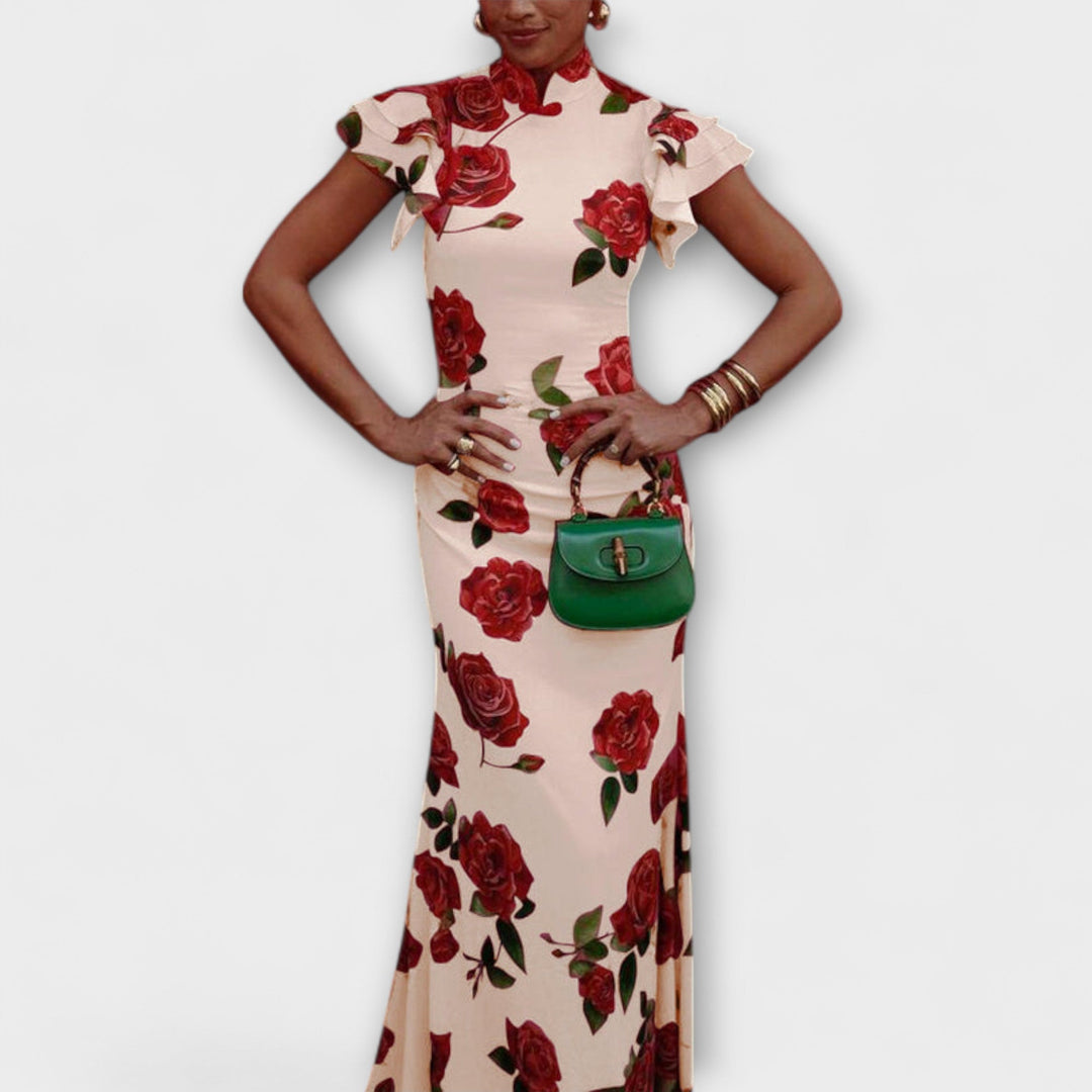 Blanka - Robe maxi à imprimé floral