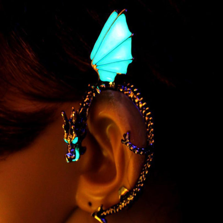 Broche d'Oreille Dragon Luminescent