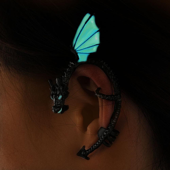 Broche d'Oreille Dragon Luminescent