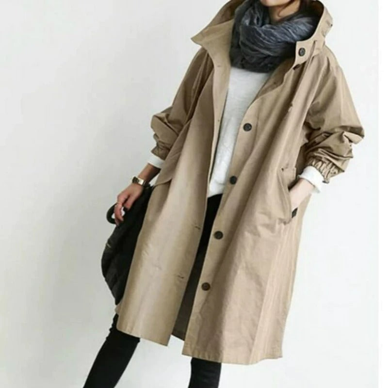 Trench-coat élégant et déperlant