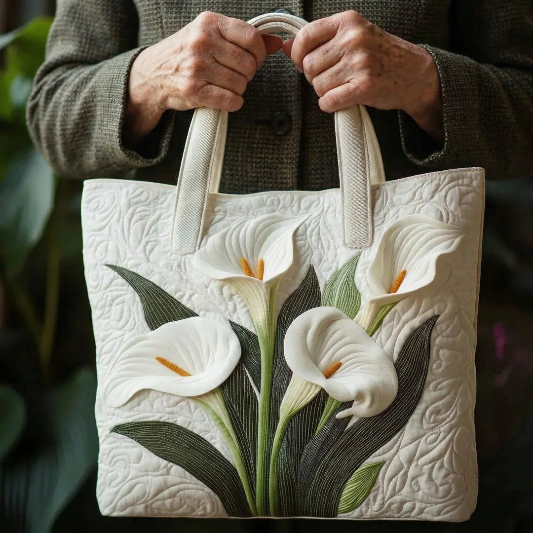 Sac à main matelassé fait main - Aromi Bianchi