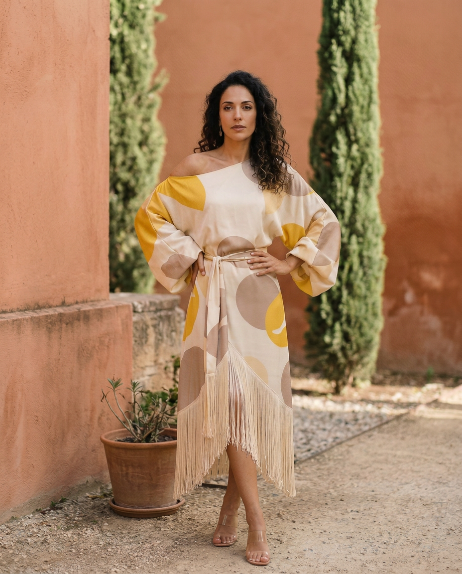Daniela | Ensemble de pièces avec franges