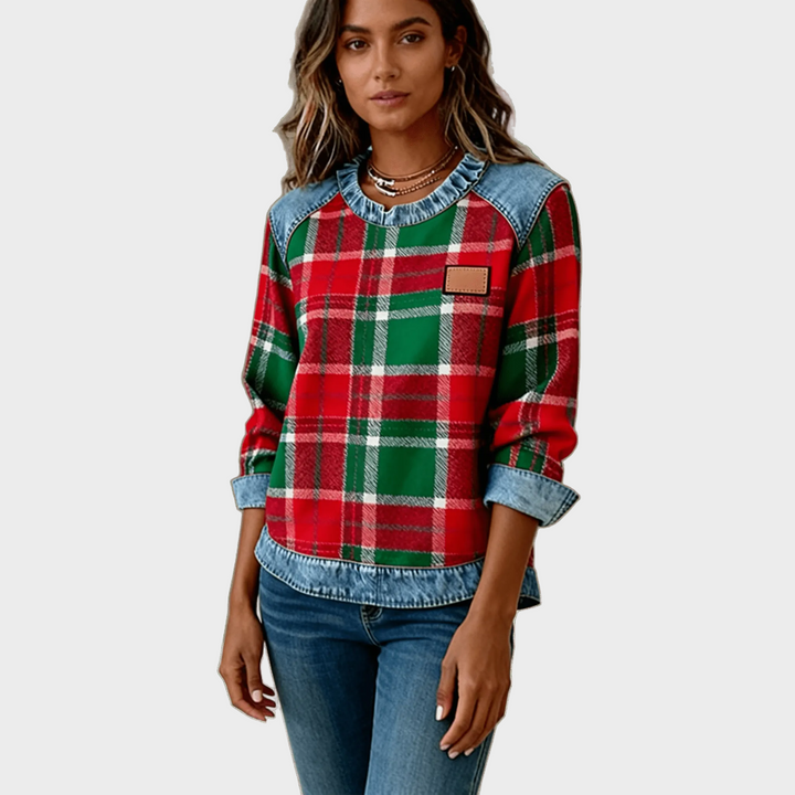 Ivy – Sweat à Motif Patchwork pour Femme
