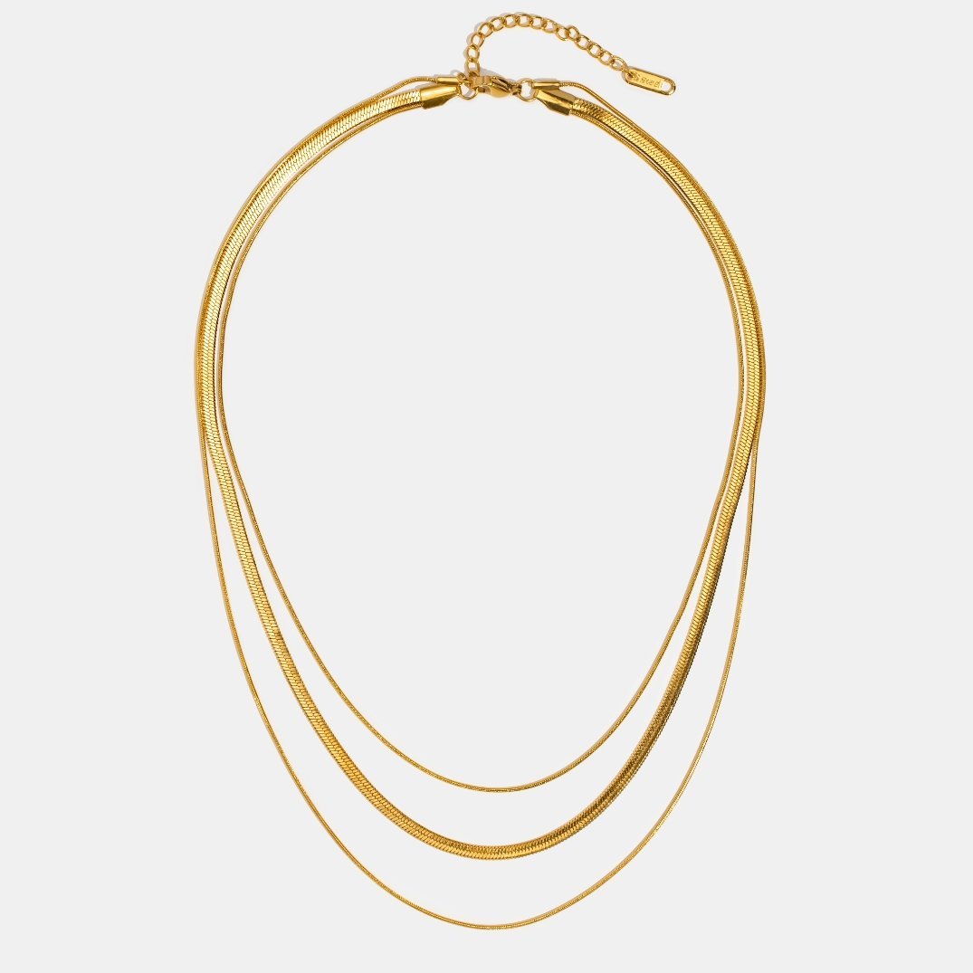 Collier en Or Multicouche