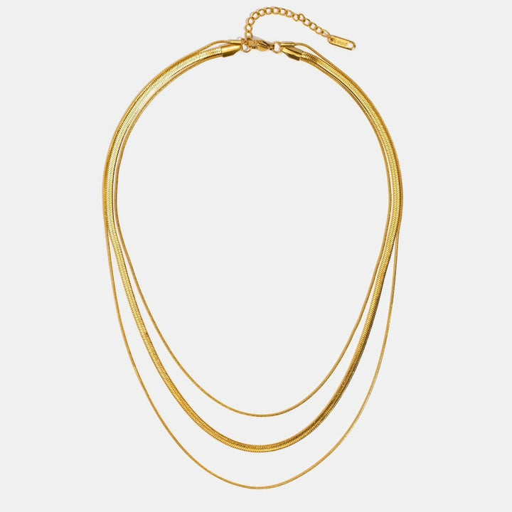 Collier en Or Multicouche
