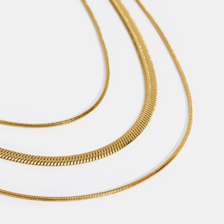 Collier en Or Multicouche