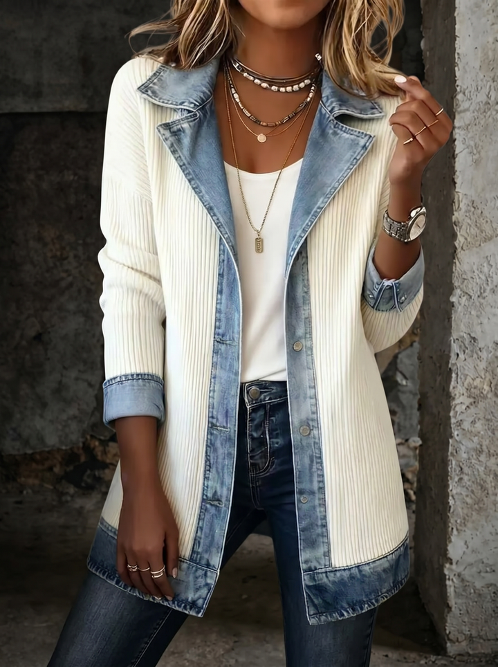 Emilia | Veste en denim unisexe