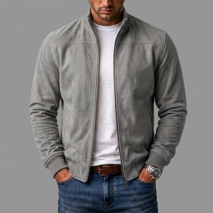 Ceasar  | Blouson aviateur en daim