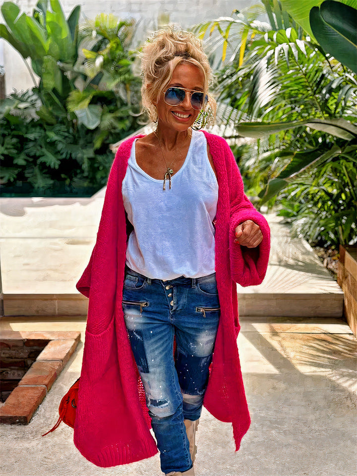 Luv & Lola - Cardigan d'été bohème Paix & Amour