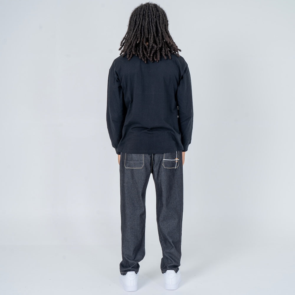Ikki - Pantalon en denim confort