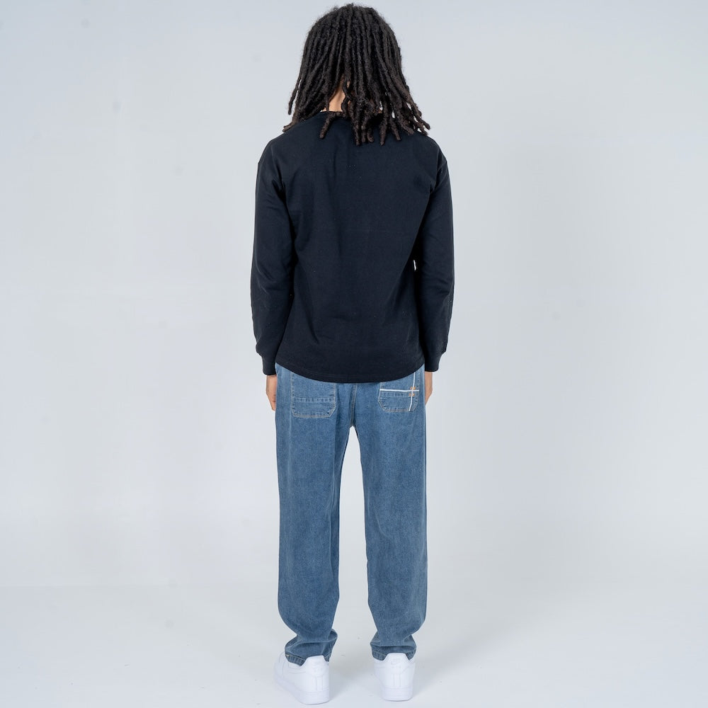 Ikki - Pantalon en denim confort