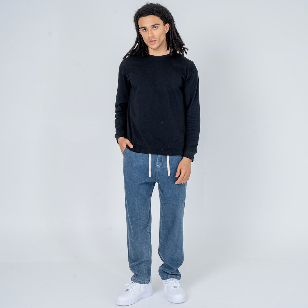 Ikki - Pantalon en denim confort