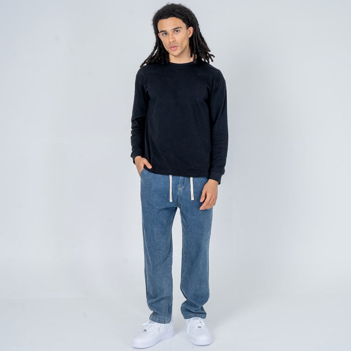 Ikki - Pantalon en denim confort