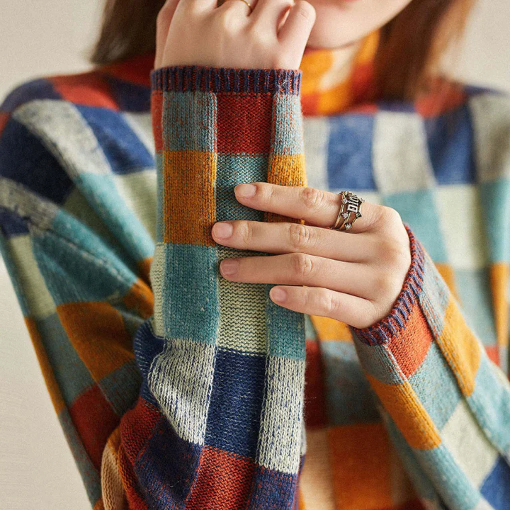 Andrea™ | Pull à col roulé en cachemire doux