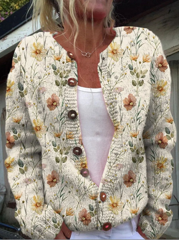 Mia™ – Cardigan à imprimé floral