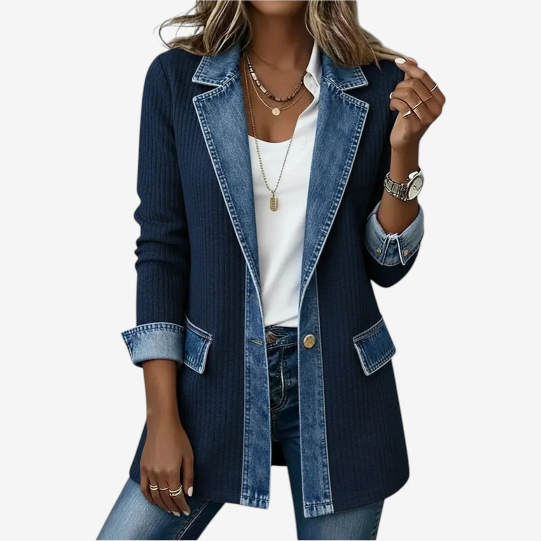 Emilia | Veste en denim unisexe