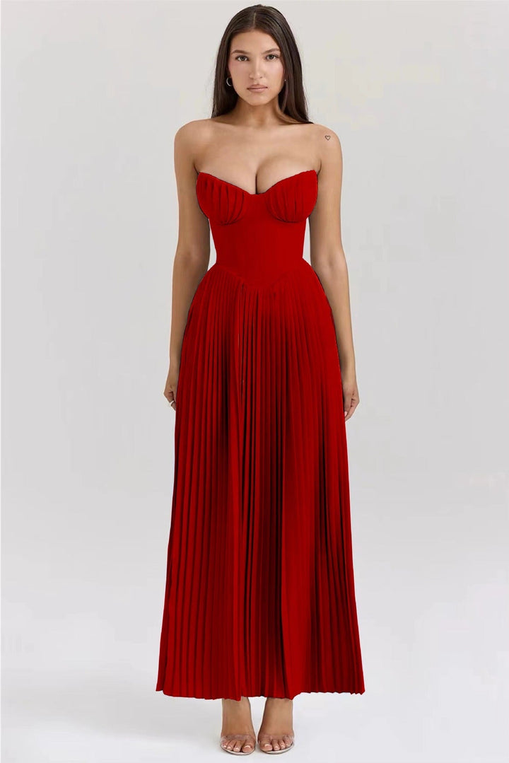 MARCELLA | Robe Maxi avec Tombé Doux